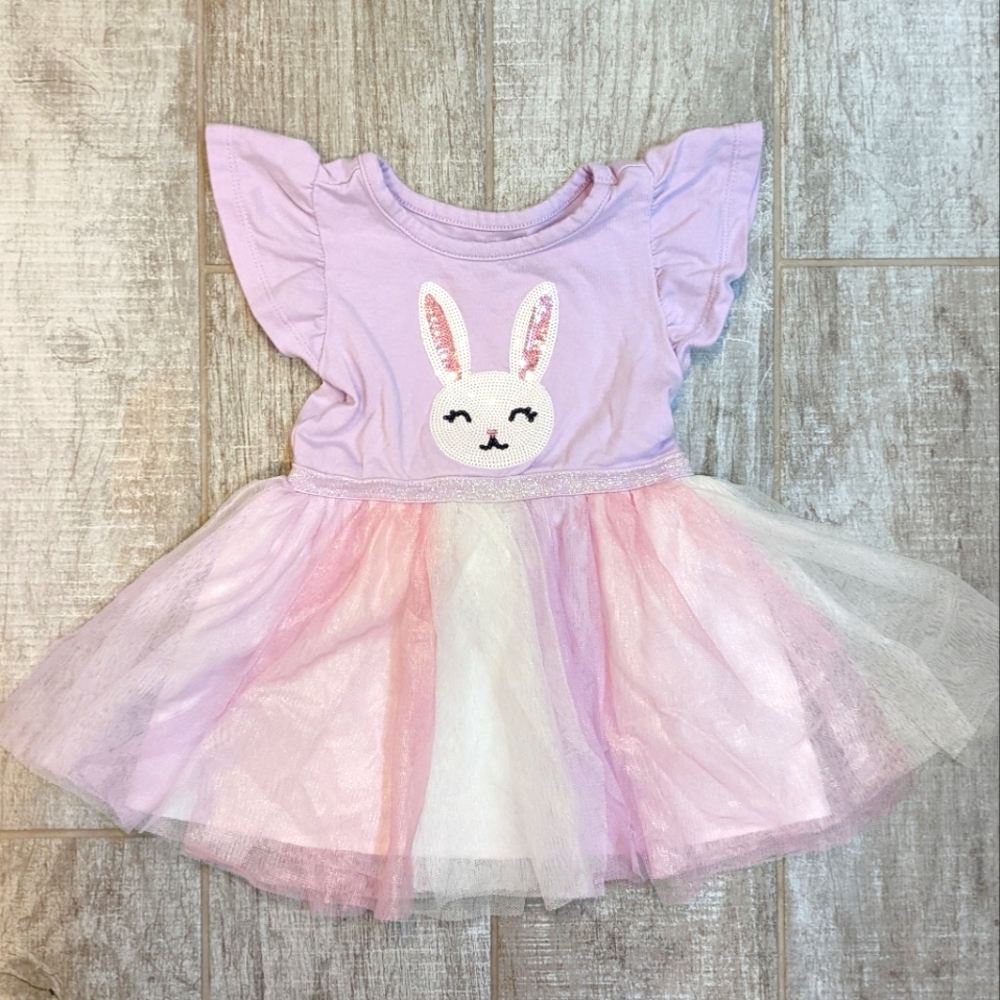 HP🎉🐰EUC Bunny dress for spring/Easter 12M 🐰